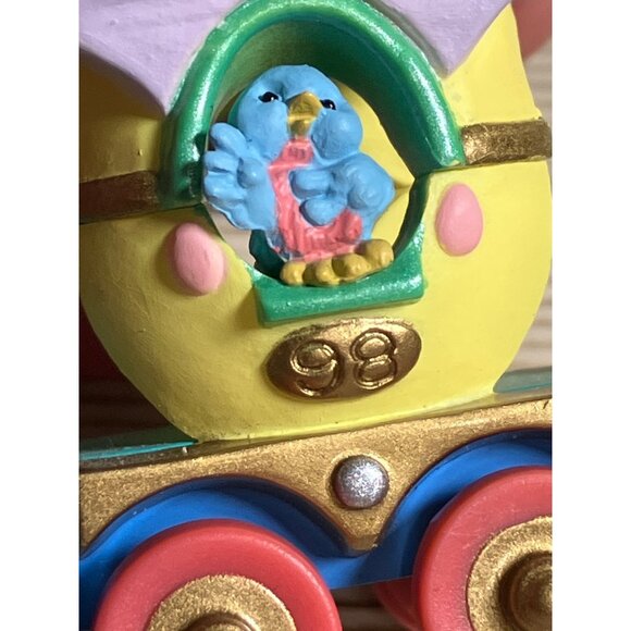 Hallmark Keepsake Ornament Little Train Bird Figurine Collectible  1997 Easter - Picture 3 of 8
